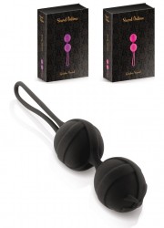 Boules de geisha Plaisirs Secrets  noir-rose-fushia