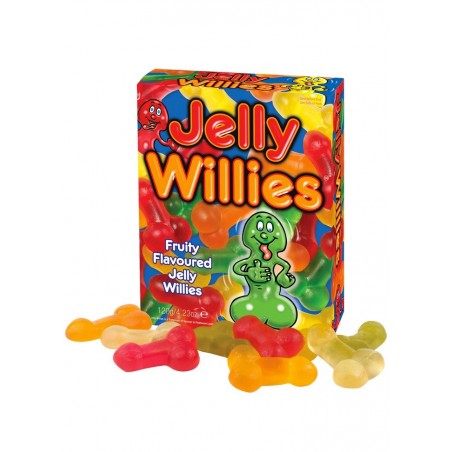 Bonbons forme Zizi multicolors Jelly Willies