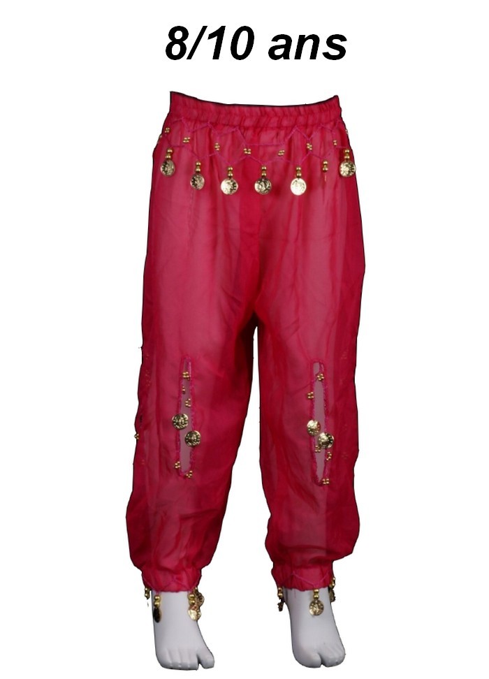 Oriental Pantalon oriental enfant vert