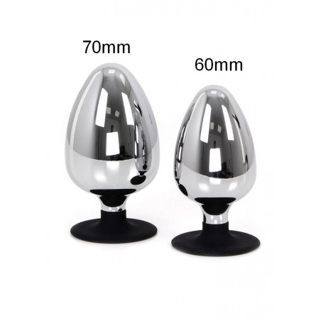 Plug anal Big-S Sucker Ass ventouse - Diamètre 60-70 mm