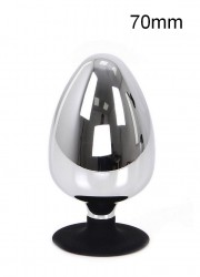 Plug anal Big-S Sucker Ass ventouse - Diamètre 7 cm