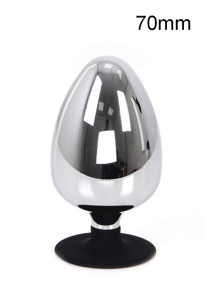 Plug anal Big-S Sucker Ass ventouse - Diamètre 7 cm