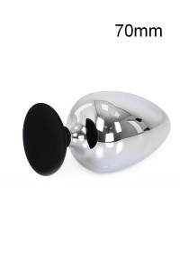 Plug anal matal Big-S Sucker Ass ventouse silicone- Diamètre 70mm poids 740grammes