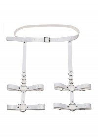 Harnais taille & cuisses Lara Croft blanc