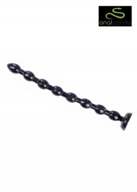 Analconda Gode anal Snake Beads L 45 cm  noir