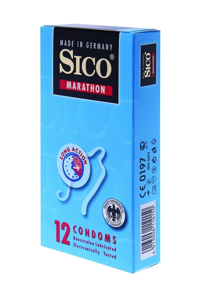 Préservatif Sico Marathon avec Retardant boite de 12