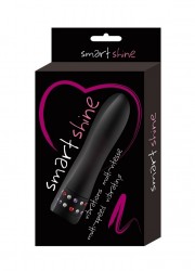 Mini vibromasseur clitoris Smart Shine  noir boite