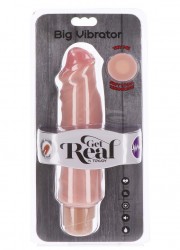 GetReal Vibromasseur  toucher peau Dual Density Big Vibrator 9 emballage