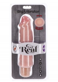 GetReal Vibromasseur  toucher peau Dual Density Big Vibrator 9 emballage