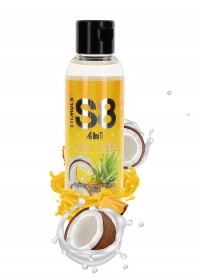 S8 Lubrifiant chauffant Massage 4-in-1Dessert Lube 125ml noix de coco