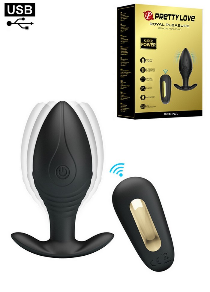 PrettyLove Plug anal Vibrant Rechargeable USB Luxe Royal Pleasure