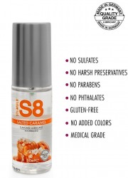 Lubrifiant eau comestible gout Caramel WB Flavored Lube 50ml