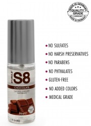 S8 Lubrifiant eau comestible chocolat WB Flavored Lube 50ml