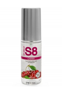 S8 Lubrifiant eau comestible WB Flavored Lube gout Cerise 50ml