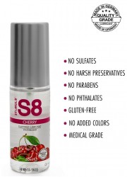 S8 Lubrifiant eau comestible cerise WB Flavored Lube 50ml