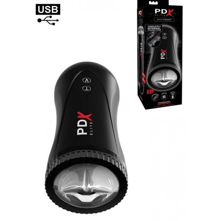 Masturbateur homme rechargeable Moto Stroker-Vibration-Va et Vient