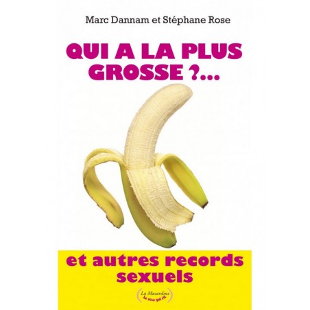 Livre d'humour sexuel avec des question marrante et ludique sur qui a la plus grosse