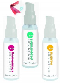 Spray pour Fellation Oral Optimizer Blowjob Gel vanille-fraise-menthe