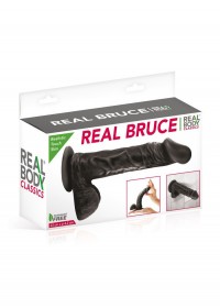 RealBody Bruce Gode ventouse noir sophie libertine boite 23 cm
