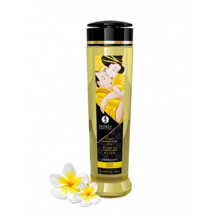 Shunga Huile de massage Serenity Monoi