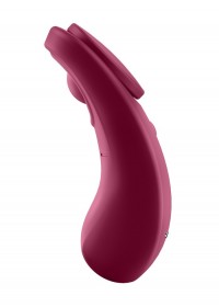 Stimulateur clitoris Vibrant Rechargeable-Connecté-Satisfyer Secret Panty