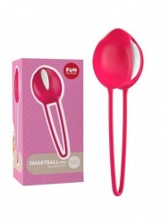 Boules geisha Smartball Uno rose-blanc sophielibertine FunFactory