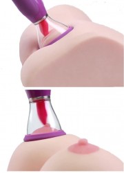 Simulateur sexe oral clitoris tetons rechargeable-Aspire-Vibre-Lèche-Her Ultimate Pleasure