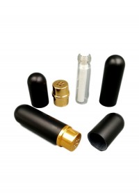 Inhalateur de poppers en aluminium noir-sophielibertine