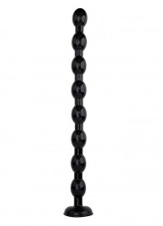 Perles anales L 50 cm  Ø 3.7 cm noir sophie libertine vannes
