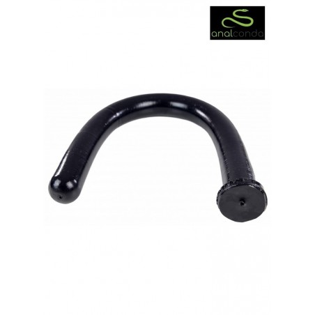 Analconda Gode anal percé Cobra Spitting noir L 88 cm diametre 5.5 cm-sophielibertine vannes