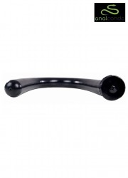 Analconda Gode anal percé Cobra Spitting noir L 88 cm diametre 5.5 cm-sophielibertine sexshop vannes