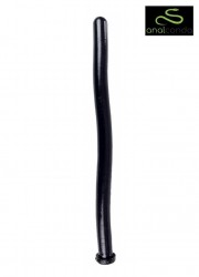 Analconda Gros gode anal percé Cobra Spitting noir L 88 cm diametre 5.5 cm-sophielibertine vannes