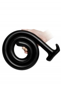 Gode anal Snake Anaconda noir L100 cm Ø3cm sophie libertine sexshop bretagne