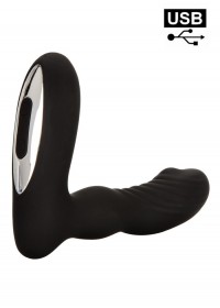 Stimulateur prostatique Vibrant Rechargeable Eclipse Roller Ball Probe noir sophie libertine