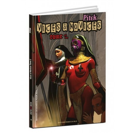 Livre BD érotique Bande dessinée adultes -  BDSM - Vices & Novices II