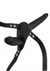 Gode ceinture femme double Fetish Tentation noir