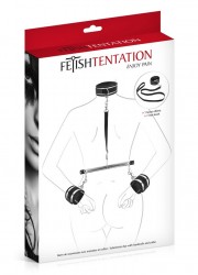 Menottes Collier et Barre de soumission Fetish Tentation boite