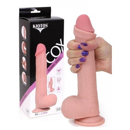 Kiotos Gode ventouse réaliste Cox Sliding Skin 02 sophielibertine