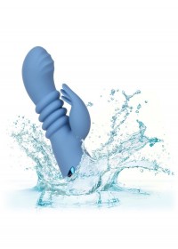 Santa Cruz Coaster bleu Vibromasseur Rechargeable Va et Vient - Clitoris  waterproof