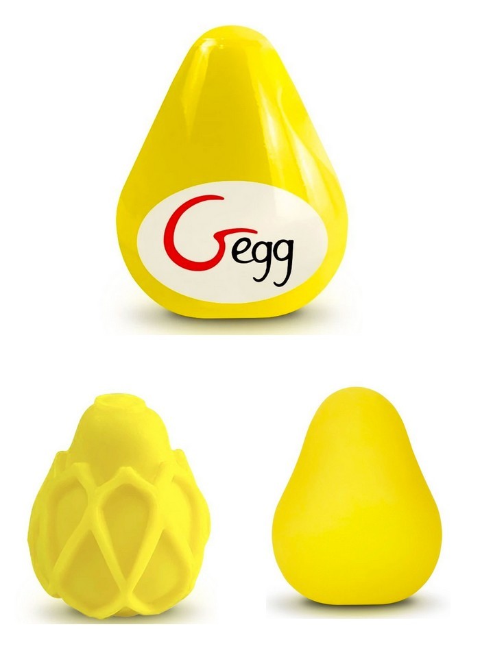 Masturbateur oeuf G-Egg Masturbator jaune sophielibertine.com