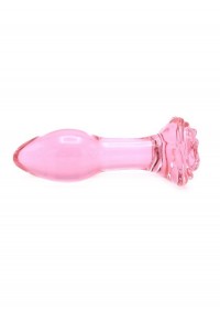 Plug anal verre Glass Plug Rose Pink
