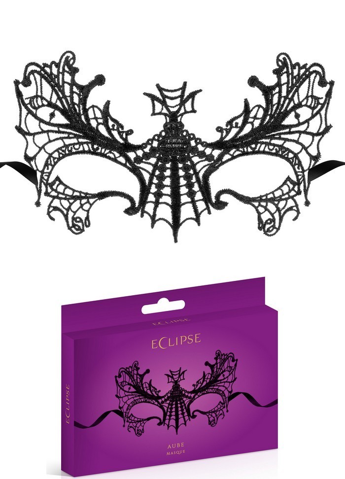 Masque en dentelle Eclipse noir pas cher