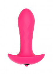 Plug anal vibrant My First Hush rose