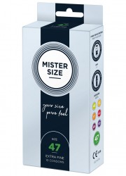mini penis Preservatif MISTER SIZE 49mm Condoms 10pcs