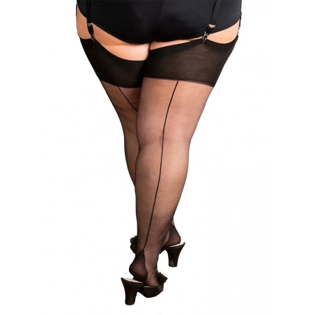 What Katie Did bas porte-jarretelle pin-up pour femme ronde modèle curve
