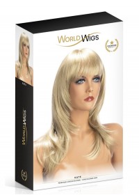 Perruque Kate longs cheveux blond pour travestie boite