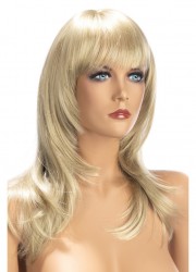 Perruque Kate longs cheveux blond pour travestie