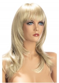 Perruque Kate longs cheveux blond pour travestie