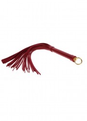 Taboom Martinet Large Whip Bordeaux & Or