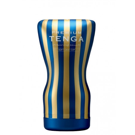 Tenga Premium Masturbateur homme Jetable Succion Soft Case Cup Bleu Or
